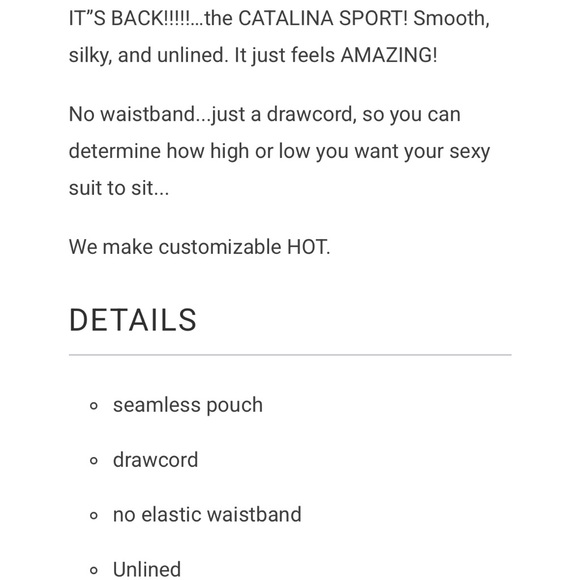 N2N BODYWEAR Catalina Sport Swim Brief Swimsuit - Picture 10 of 10